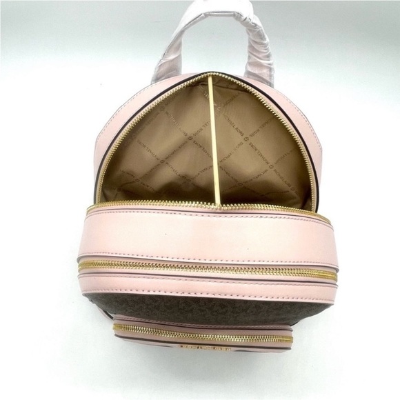 Michael Kors Medium Jaycee Zip Packet
Backpack Brown/Light Pink - Picture 8 of 10